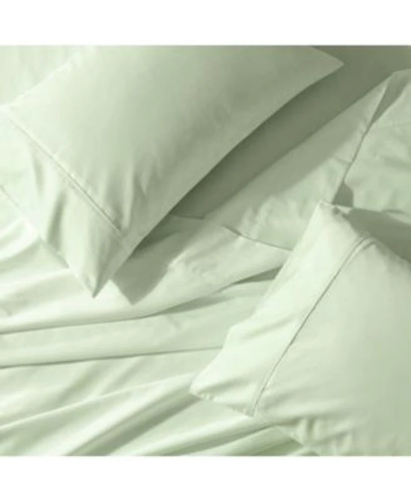 Crisp Cool Percale Sheet Set Extra Deep Fitted 22 Inches