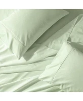 Crisp Cool Percale Sheet Set Extra Deep Fitted 22 Inches