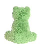 Aurora Medium Frog Cuddly Plush Toy Green 11"