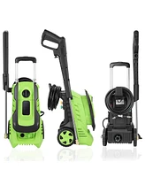 Sugift 2600 Max Psi 1.8 Gpm Electric High Pressure Washer, Cleans Cars/Fences/Patios