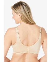 Comfort Choice Women's Back-Smoothing Wireless T-Shirt Bra