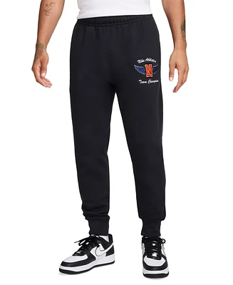 Nike Men's Sportswear Club Logo Fleece Joggers