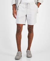 Michael Kors Men's Garment-Washed Drawstring Shorts