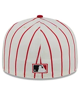New Era Men's Cream Cincinnati Reds Big League Chew Team 59FIFTY Fitted Hat