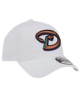 New Era Men's White Arizona Diamondbacks Tc A-Frame 9FORTY Adjustable Hat
