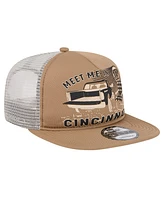 New Era Men's Tan Cincinnati Bengals Meet Me 9FIFTY Snapback Hat