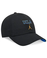 Jordan Men's and Women's Black Ucla Bruins 2024 Sideline Tri-Glide Adjustable Hat