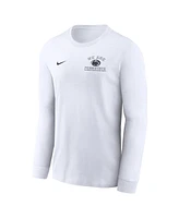 Nike Men's White Penn State Nittany Lions 2024 Out Long Sleeve T-Shirt