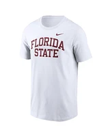 Nike Men's White Florida State Seminoles Blitz 2-Hit T-Shirt