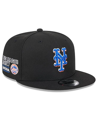 New Era Men's Black York Mets Big League Chew Team 59FIFTY Fitted Hat