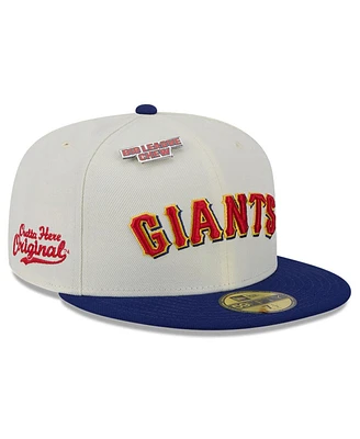 New Era Men's White San Francisco Giants Big League Chew Original 59FIFTY Fitted Hat