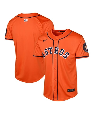 Nike Big Boys and Girls Orange Houston Astros Alternate Limited Jersey