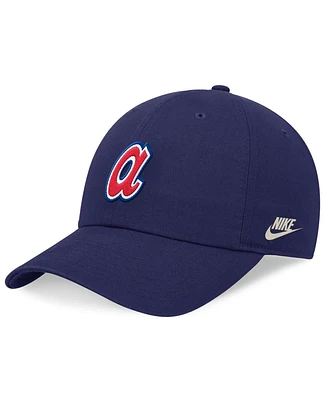 Nike Men's Royal Atlanta Braves Rewind Cooperstown Collection Club Adjustable Hat