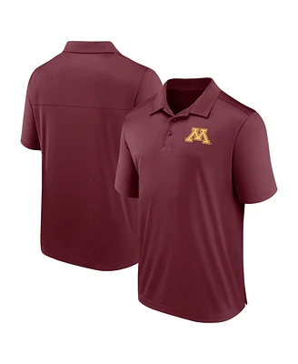 Fanatics Men's Maroon Minnesota Golden Gophers Left Side Block Polo Shirt