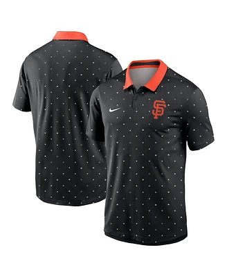 Nike Men's Black San Francisco Giants Legacy Icon Vapor Performance Polo Shirt