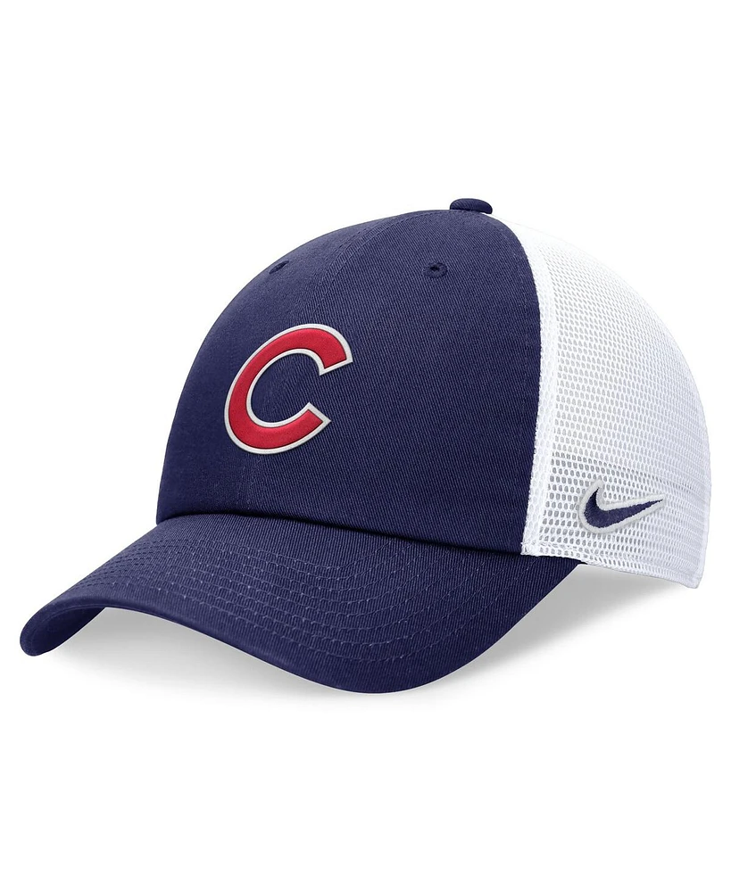 Nike Men's Royal Chicago Cubs Evergreen Club Trucker Adjustable Hat