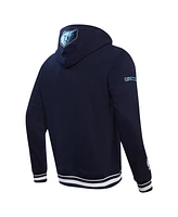 Pro Standard Men's Navy Memphis Grizzlies Script Tail Pullover Hoodie