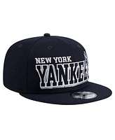 New Era Men's Navy New York Yankees Game Day Bold 9FIFTY Snapback Hat