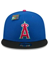 New Era Men's Royal/Black Los Angeles Angels Watermelon Big League Chew Flavor Pack 9FIFTY Snapback Hat