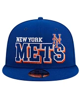 New Era Men's Royal New York Mets Game Day Bold 9FIFTY Snapback Hat