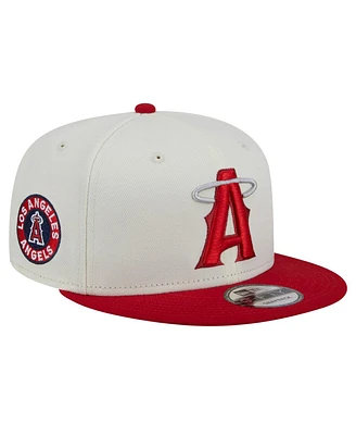 New Era Men's Red Los Angeles Angels City Connect 9FIFTY Snapback Hat