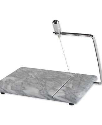 Rsvp International Marble Grey Marble 9"x8" Cheese Slicer