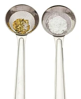 Rsvp International Endurance Stainless Steel 2 Piece 7x2" Mini Sifter Set