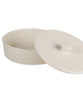 Rsvp International 8.5" D Stoneware White Tortilla Warmer