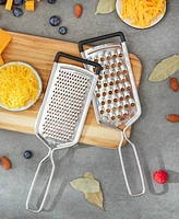 Rsvp International Endurance Stainless Steel 2 Piece 10"x3" Hand Held Cheese Grater