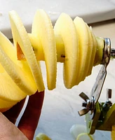 Rsvp International Stainless Steel 12x4x5" Apple Slicer-Corer-Peeler