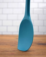 Rsvp International Silicone Coated Steel 11" x 2.25" Ela Series Turquoise Spoon