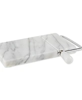 Rsvp International White Marble 9"x7.5" Cheese Slicer