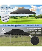 Costway 10 x 20 Ft Pop-up Canopy UPF50+ Sun Protection Tent with Carrying Bag