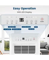 Costway Dehumidifier for Home Basement 32 Pints/Day 3 Modes Portable up to 2500 Sq. Ft