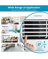 Costway 8000 Btu Portable Air Conditioner 3-in-1 Ac Unit with Cool Fan Dehum Sleep Mode