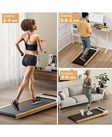 Walking Pad Under Desk Treadmill with Remote Control for Home/Office Led Display