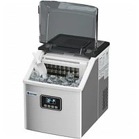 2 In 1 Ice Maker Water Dispenser Countertop 36Lbs/24H Lcd Display Portable
