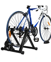 Costway 1pcs Bike Trainer Folding Bicycle Indoor Exercise Training Stand