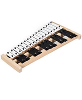 27 Note Foldable Glockenspiel Xylophone Aluminum Music Instrument