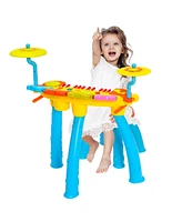 24 Key Dj Piano Keyboard Drum Toy Music Instrument w/MP3 Microphone Cymbal