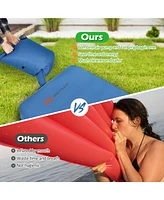 Costway Folding Sleeping Pad, Self Inflating Camping Mattress