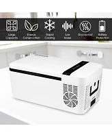 16 Quart Portable Car Refrigerator Mini Cooler/ Freezer
