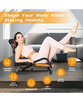 Costway Core Ab Trainer Bench Abdominal Stomach Exerciser Workout