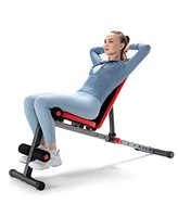 Costway Multi-function Weight Bench W/Adjustable Backrest Home Gym