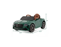 Slickblue 12V Battery Powered Licensed Bentley Bacalar Kids Ride-on Racer Car