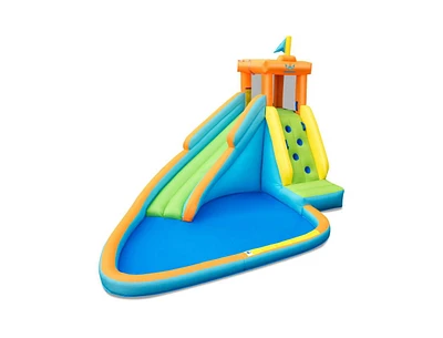 Slickblue Inflatable Water Slide Bounce House Without Blower