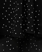 Mango Women's Polka Dots Midi Skirt