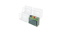 Azar Displays Clear Acrylic Desk File Holder