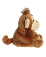 Aurora Mini Boomer Monkey Palm Pals Adorable Plush Toy Brown 5"