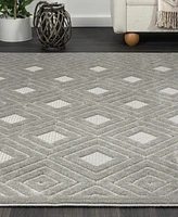 Lr Home Adonis Atl-412 7'10"x9'10" Outdoor Area Rug